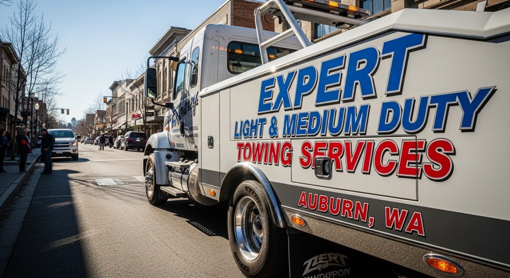 Expert Light & Medium Duty Towing Services in Auburn, WA